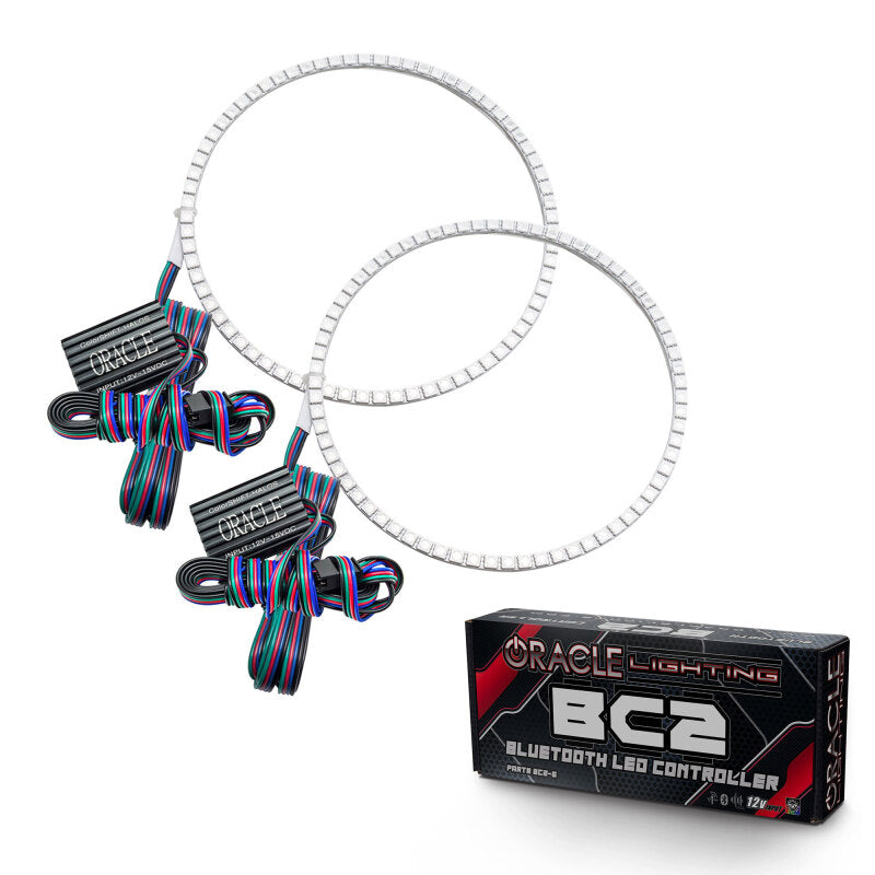 ORACLE Lighting Oracle Ford Mustang 05-09 Halo Kit - ColorSHIFT w/ BC1 Controller