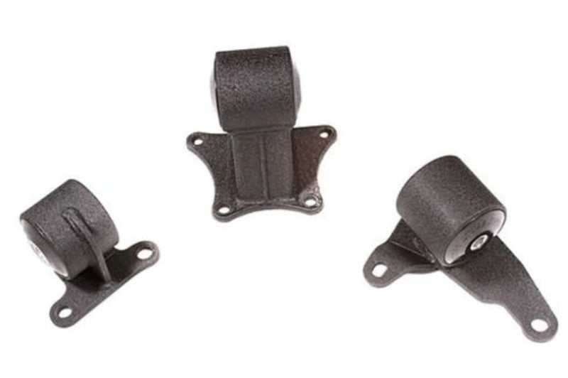 Innovative Mounts Innovative 90-93 Accord H/F Series Black Steel Mounts 75A Bushings
