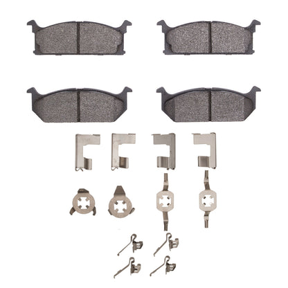 R1 Concepts R1 1989-1994 Geo Metro Front R1 Optimum OE Pads & Hardware Kit