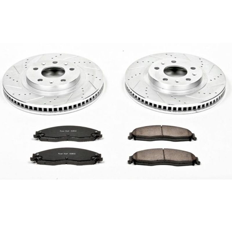 PowerStop Power Stop 03-07 Cadillac CTS Front Z23 Evolution Sport Brake Kit