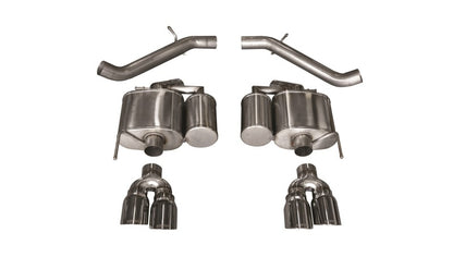 CORSA Performance Corsa 2016-2019 Cadillac ATS-V 3.6T 4in Polished Sport Axle-Back Exhaust