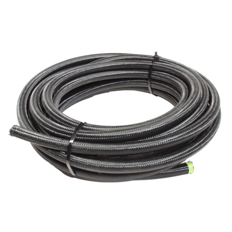 Snow Performance Snow 8AN Braided Stainless PTFE Hose - 30ft (Black)