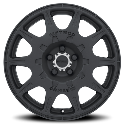 Method Wheels Method MR502 RALLY 17x8 +38mm Offset 5x108 63.4mm CB Matte Black Wheel