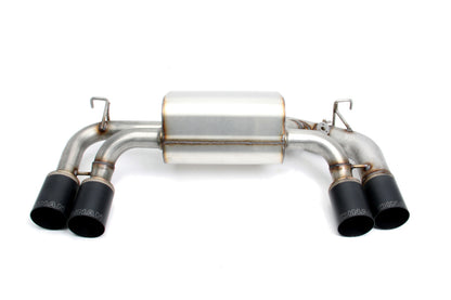 Dinan 16-18 BMW M2 (F87) Free Flow Axleback Exhaust System - Black Tips