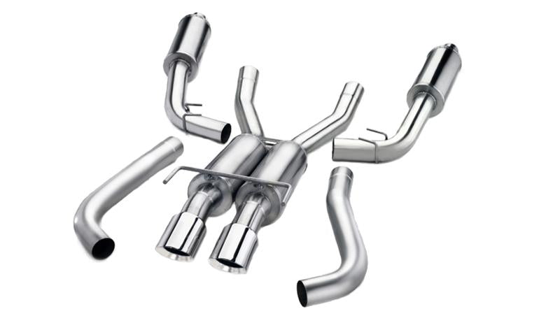 CORSA Performance Corsa 11-14 Dodge Charger SXT 2.5in Sport Cat-Back Dual Rear Exit w/ Twin 3.0in Black Tips