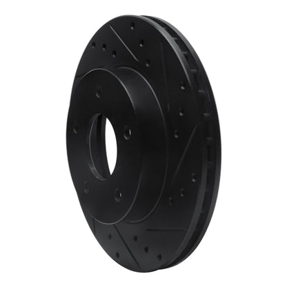 R1 Concepts R1 78-81 Pontiac Firebird Rear Right Drilled & Slotted Black Brake Rotor