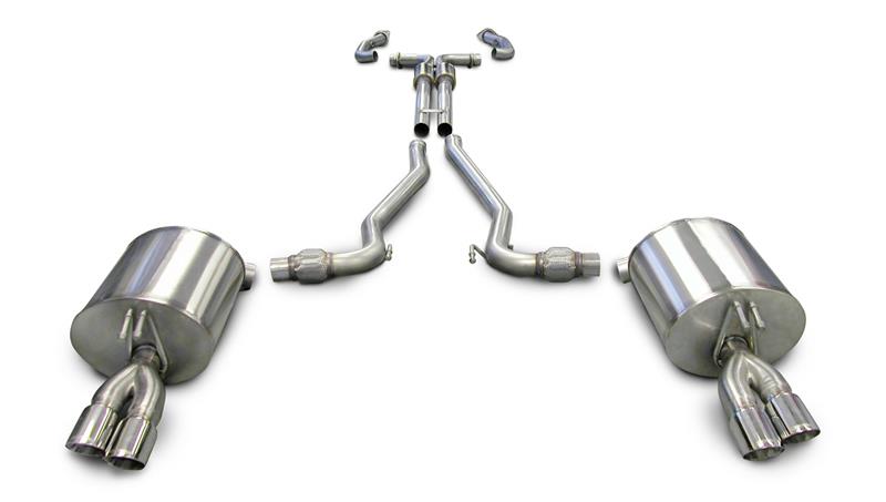 CORSA Performance Corsa 2008-2009 Pontiac G8 GXP 6.0L V8 Polished Sport Cat-Back + XO Exhaust