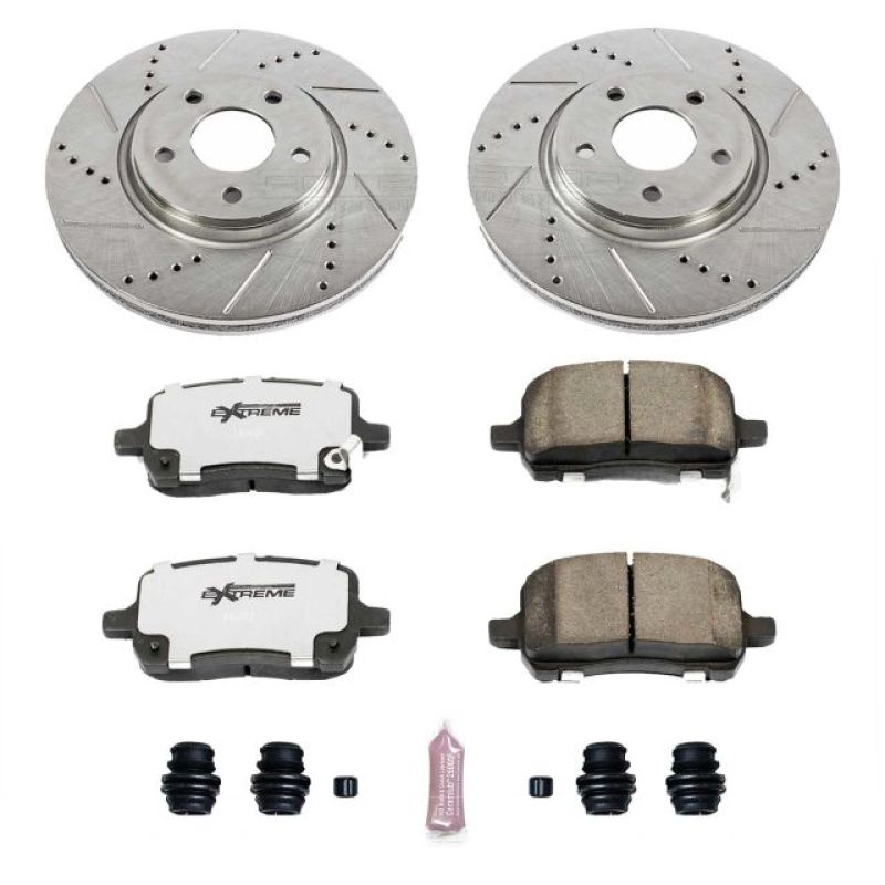 PowerStop Power Stop 05-06 Chevrolet Cobalt Front Z26 Street Warrior Brake Kit