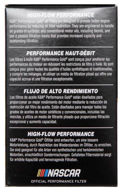 K&N Engineering K&N Performance Oil Filter for 09-19 GM 1.4L / 1.6L / 1.8L w/ Hengst Filter Housing