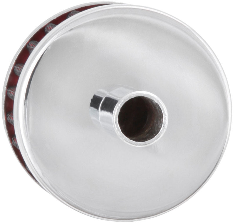 K&N Engineering K&N Steel Base Crankcase Vent Filter 0.5in Vent OD x 2in OD x 1.5in Height