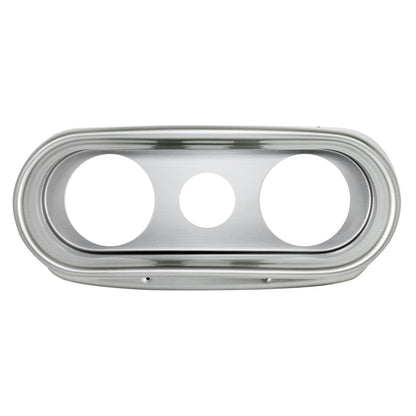 Autometer 62-65 Chevy Nova (Fits 2 3-3/8in.& 4 2-1/16in. Instruments) Gauge Mount Direct Fit Silver