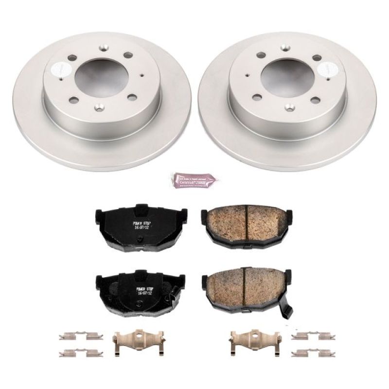 PowerStop Power Stop 04-09 Kia Spectra Rear Z17 Evolution Geomet Coated Brake Kit