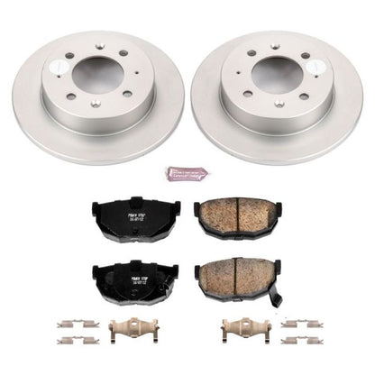 PowerStop Power Stop 04-09 Kia Spectra Rear Z17 Evolution Geomet Coated Brake Kit