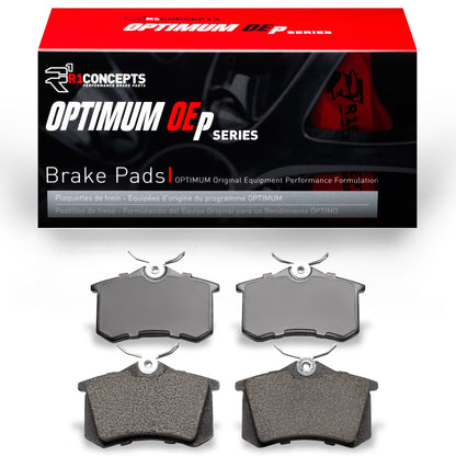 R1 Concepts R1 86-24 Audi Allroad Rear R1 Optimum OE Brake Pads