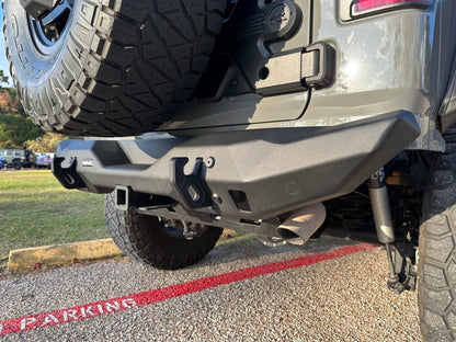Rival 4x4 Rival 2018-2026 Jeep Wrangler JL  Rear Aluminum Stubby Bumper