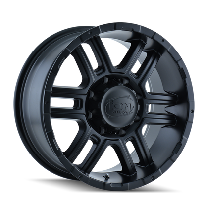 ION Wheels ION Type 179 16x8 / 5x114.3 BP / 10mm Offset / 83.82mm Hub Matte Black Wheel