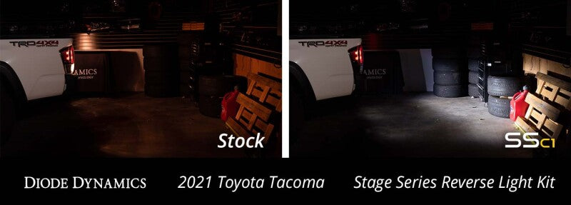 Diode Dynamics 16-21 Toyota Tacoma C2 Pro Stage Series Reverse Light Kit