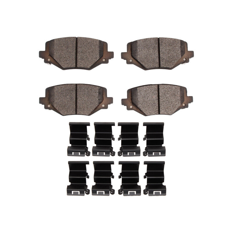 R1 Concepts R1 2021-2025 Dodge Durango Rear R1 Optimum OE Pads & Hardware Kit