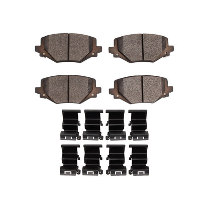 R1 Concepts R1 2021-2025 Dodge Durango Rear R1 Optimum OE Pads & Hardware Kit