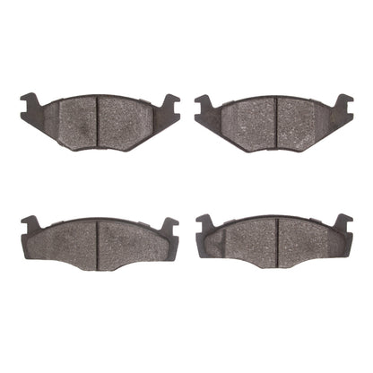 DFC 84-05 Volkswagen Jetta Sedan Front 5000 Advanced Semi Metallic Brake Pads