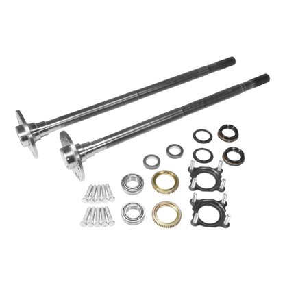 Yukon Gear & Axle Yukon Gear Chromoly Rear Axle Kit Dana 44 Jeep Rubicon JL Narrow Track 30 Spline w/ e-Locker