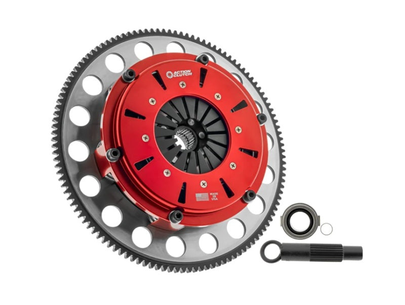 Action Clutch 17-21 Honda Civic Si 1.5L (L15B7) Turbo 7.25in Twin Disc Clutch w/Chromoly Flywheel