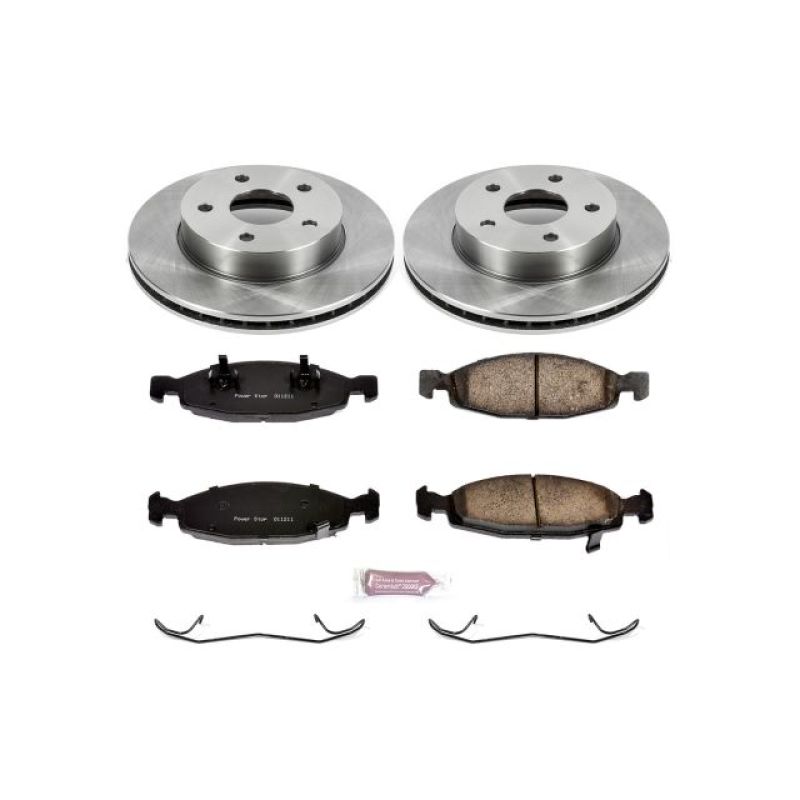 PowerStop Power Stop 99-02 Jeep Grand Cherokee Front Autospecialty Brake Kit