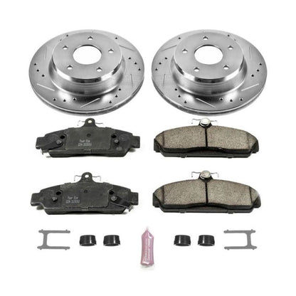 PowerStop Power Stop 84-87 Chevrolet Corvette Front Z23 Evolution Sport Brake Kit