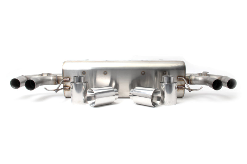 Dinan 18-23 BMW M550i (G30) Free Flow Axleback Exhaust System - Polished Tips
