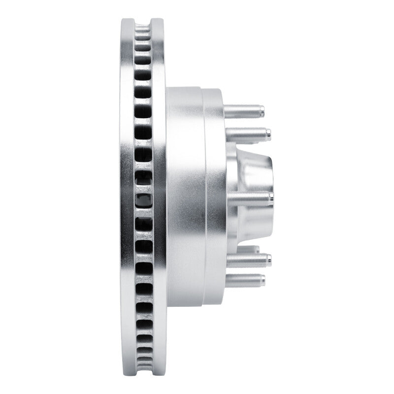 R1 Concepts R1 08-25 Ford E-350 Super Duty Front Right Drilled & Slotted Silver Brake Rotor