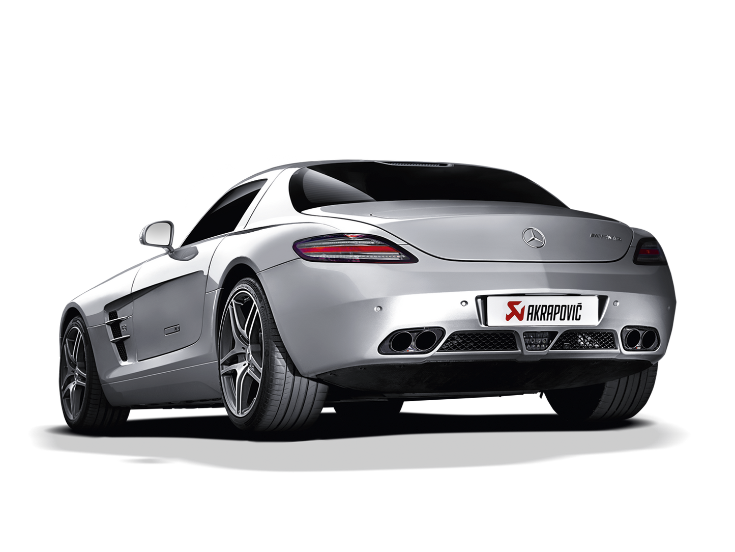 Akrapovič Evolution Line (Titanium) for Mercedes-AMG SLS Coupé/Roadster (C197/R197) 2010-2014