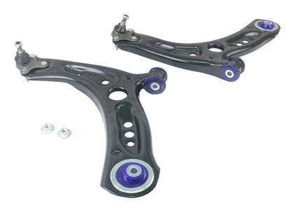 SuperPro 2015 Volkswagen Golf Rear Base Front Control Arm Lower Assembly Kit (Add. Positive Caster)