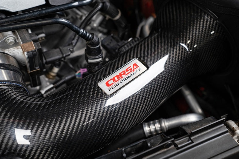 CORSA Performance Corsa 16-24 Chevrolet Camaro SS 6.2L V8 Carbon Fiber Open Element Air Intake - Oiled