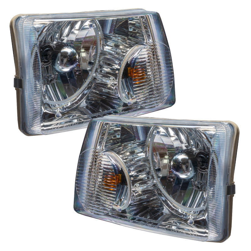 Oracle Lighting 01-11 Ford Ranger Pre-Assembled LED Halo Headlights -Red