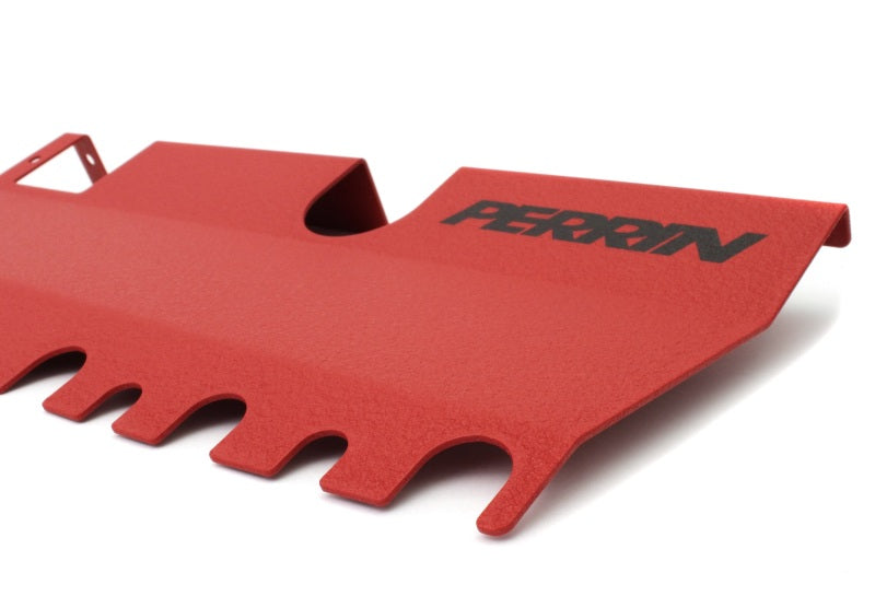Perrin Performance PERRIN 15-21 Subaru WRX/STI Radiator Shroud (Without OEM Intake Scoop) - Red