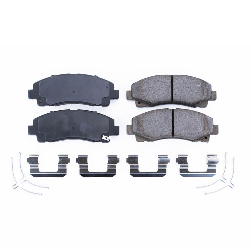 PowerStop Power Stop 15-19 Acura TLX Front Z17 Evolution Ceramic Brake Pads w/Hardware