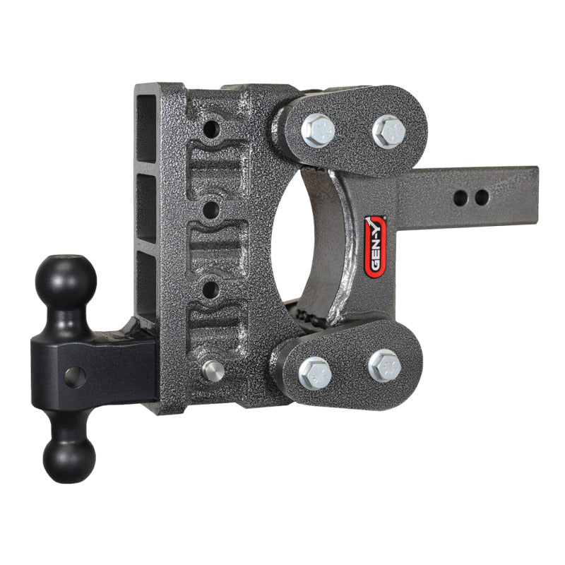 GEN-Y Hitch Gen-Y The Boss Torsion-Flex 2.5in Shank 6in Drop 2.4K TW 21K Hitch w/GH-061 Dual-Ball