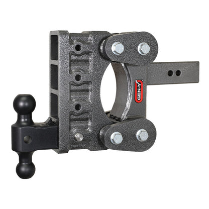 GEN-Y Hitch Gen-Y The Boss Torsion-Flex 2.5in Shank 6in Drop 2.4K TW 21K Hitch w/GH-061 Dual-Ball