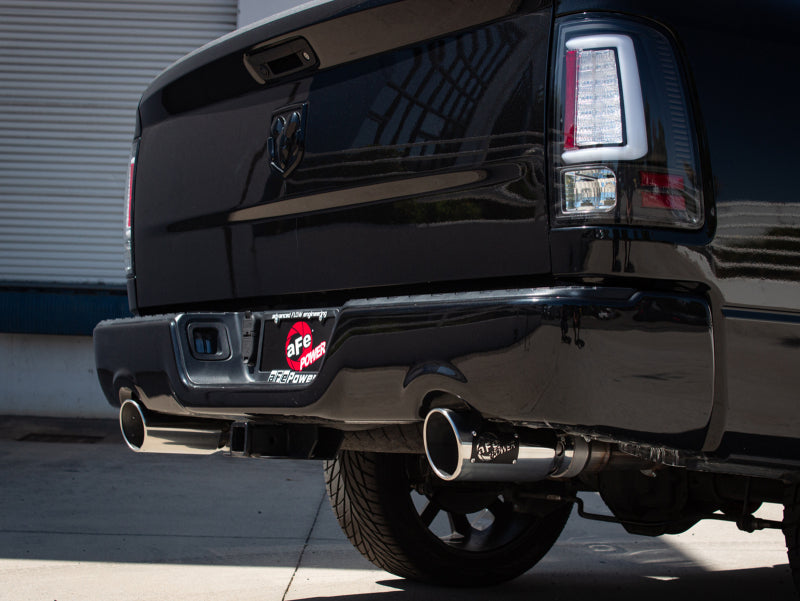 aFe Apollo GT Series 3 in 409 Stainless Steel Cat-Back Exhaust System w/ Polish Tip V8-5.7L HEMI