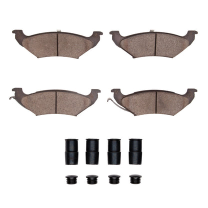 R1 Concepts R1 1997-2000 Chrysler Town & Country Rear R1 Optimum OE Pads & Hardware Kit
