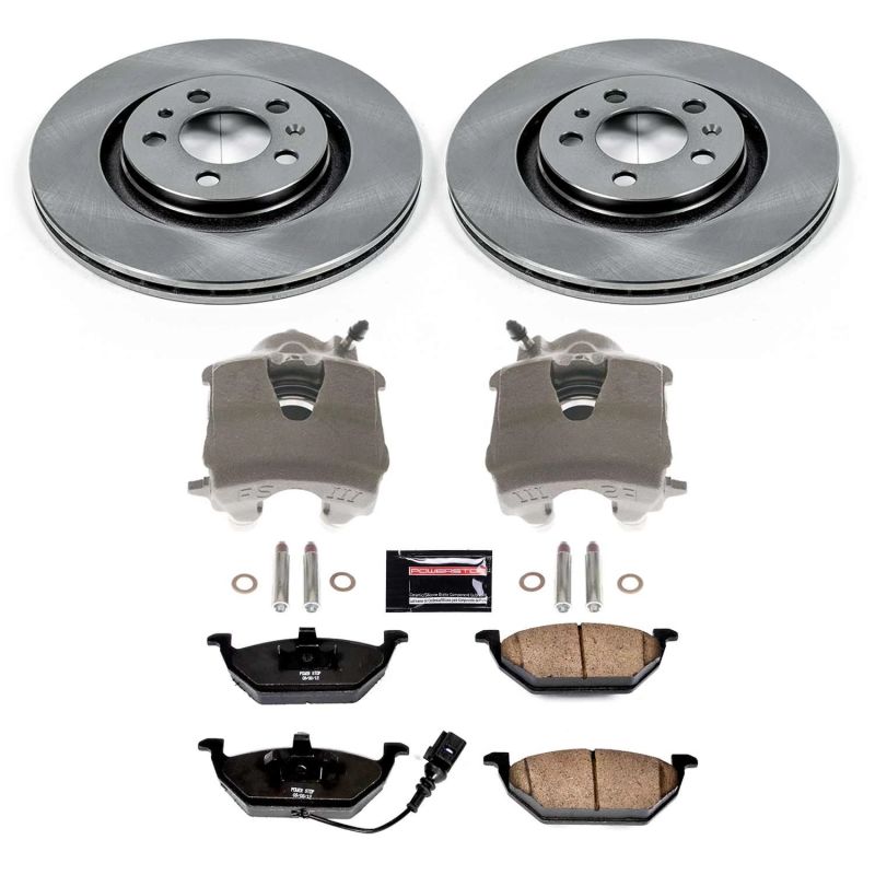 PowerStop Power Stop 99-06 Volkswagen Beetle Front Autospecialty Brake Kit w/Calipers