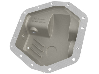 aFe POWER Street Series Front Diff Cover Raw w/ Machined Fins Ford F-250/350 23-26(Dana M235)