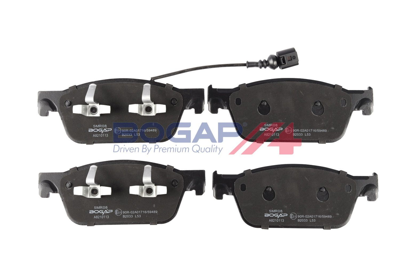 BOGAP A8210113 Brake Pad Set, Disc Brake | ML Performance Car Parts