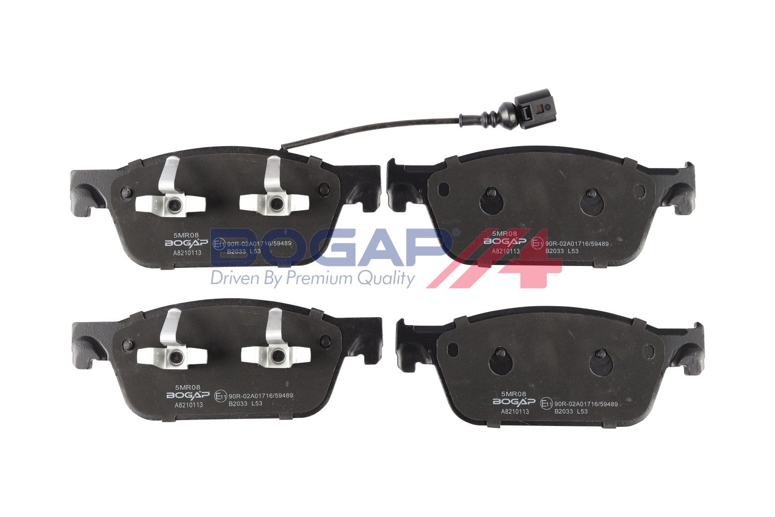 BOGAP A8210113 Brake Pad Set, Disc Brake | ML Performance Car Parts
