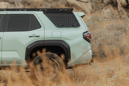 DV8 Offroad DV8 25-26 Toyota 4Runner Exterior Window Molle for DV8 Roof Rack - Driver