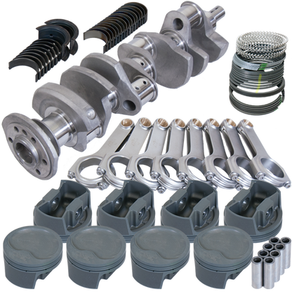 Eagle Chevy 350 3.750in Crank 5.700in H-Beam -16cc Inv Dome 4.040in Pistons Rotating Assembly