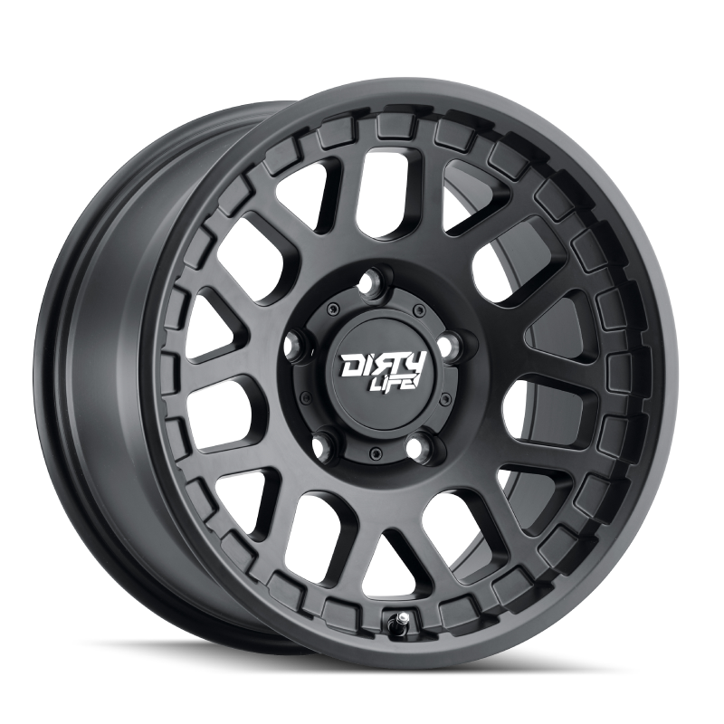 Dirty Life 9306 Mesa 17x9 / 6x139.7 BP / -12mm Offset / 106mm Hub Matte Black Wheel