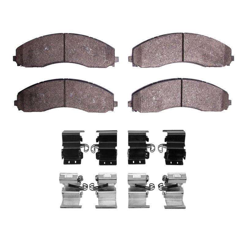 DFC 17-24 Ford F-450 Super Duty Front/Rear Ultimate Duty Performance Brake Pads and Hardware Kit