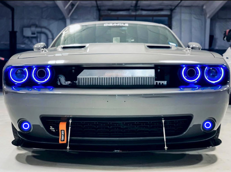 ORACLE Lighting Oracle 15-23 Dodge Challenger Dynamic Surface Mount Headlight Halo Kit -