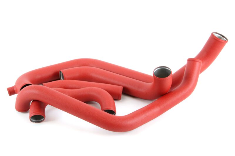 Perrin Performance PERRIN 02-07 Subaru WRX/STI Front Mount Intercooler Boost Tube Kit - Red